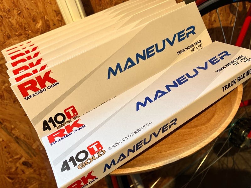 RK「MANEUVER」がもたらす張りむらのないスムーズな回転。