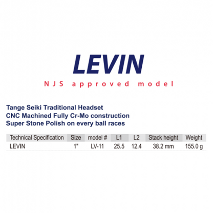 TANGE LEVIN STEEL NJS認定