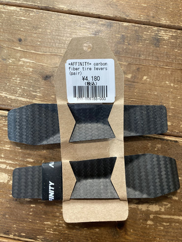 AFFINITY CYCLES Carbon Fiber Tire Levers