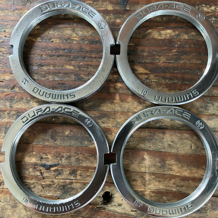 NJS　シマノ　小ギアセット　カンパ　ロックリング 超研磨 シマノ ロックリング – 104cycle